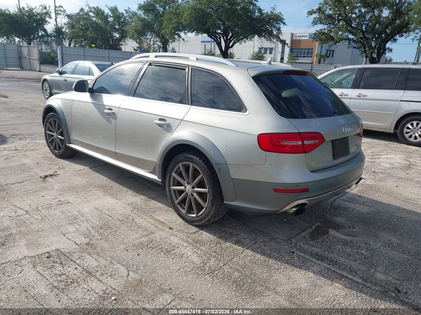 2014 Audi Allroad VIN WA1UFAFL1EA052126 IAAI salvage auction — MECHANICAL, Clear (Florida), sold $1,500 on 2026-07-29 (photo 3)