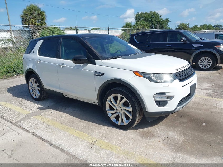 2016 Land rover Discovery sport VIN SALCT2BG2GH624705 IAAI salvage auction — REAR END, Clear (Florida), sold $2,550 on 2026-07-08 (photo 1)