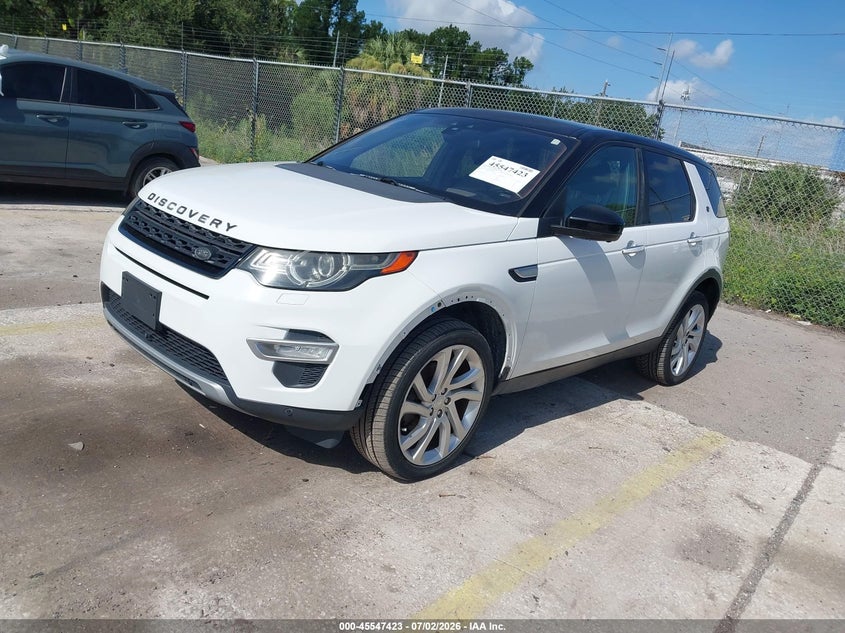 2016 Land rover Discovery sport VIN SALCT2BG2GH624705 IAAI salvage auction — REAR END, Clear (Florida), sold $2,550 on 2026-07-08 (photo 2)