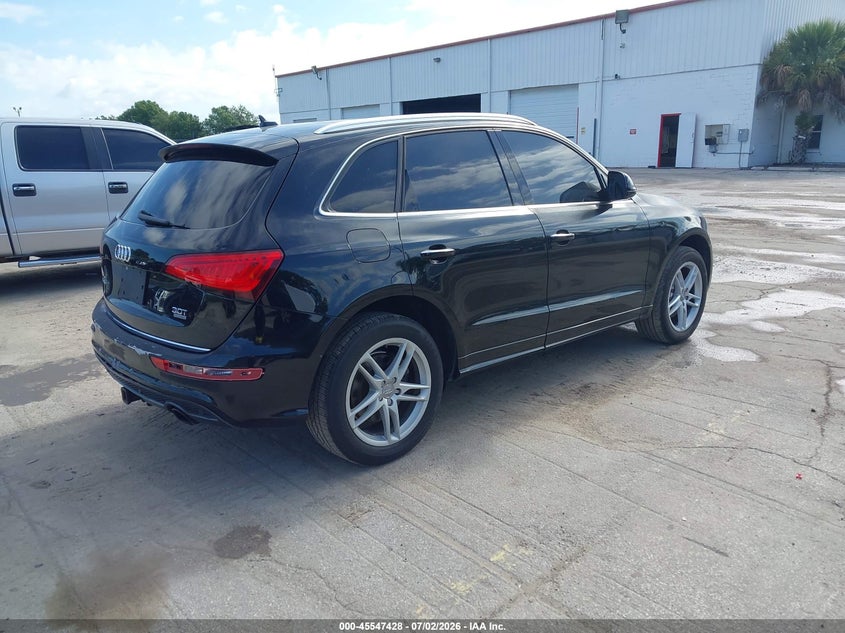 2016 Audi Q5 VIN WA1D7AFP3GA012780 IAAI salvage auction — REAR END, Clear (Indiana), sold $1,850 on 2026-07-08 (photo 4)