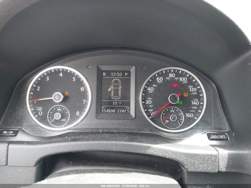 2015 Volkswagen Tiguan VIN WVGAV7AX4FW548787 IAAI salvage auction — NORMAL WEAR, Clear (Washington), sold $550 on 2026-07-29 (photo 7)