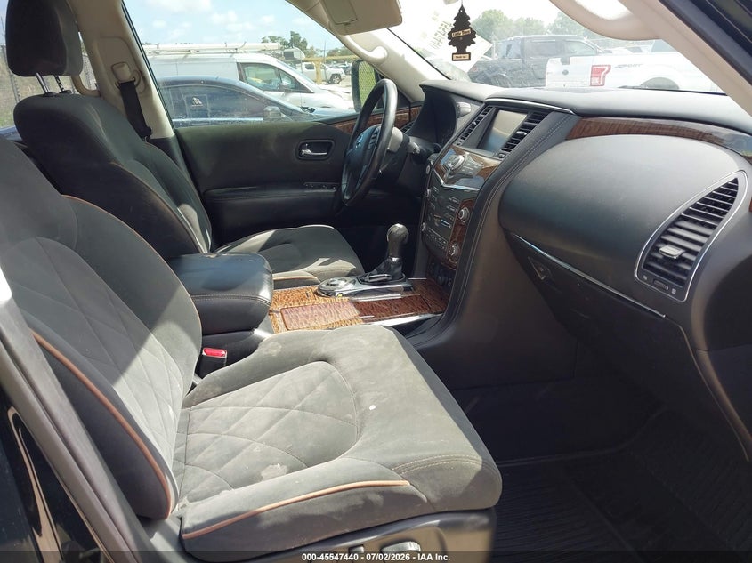2019 Nissan Armada VIN JN8AY2ND3K9087335 IAAI salvage auction — ENGINE DAMAGE, Clear (Florida), sold $4,500 on 2026-07-22 (photo 5)
