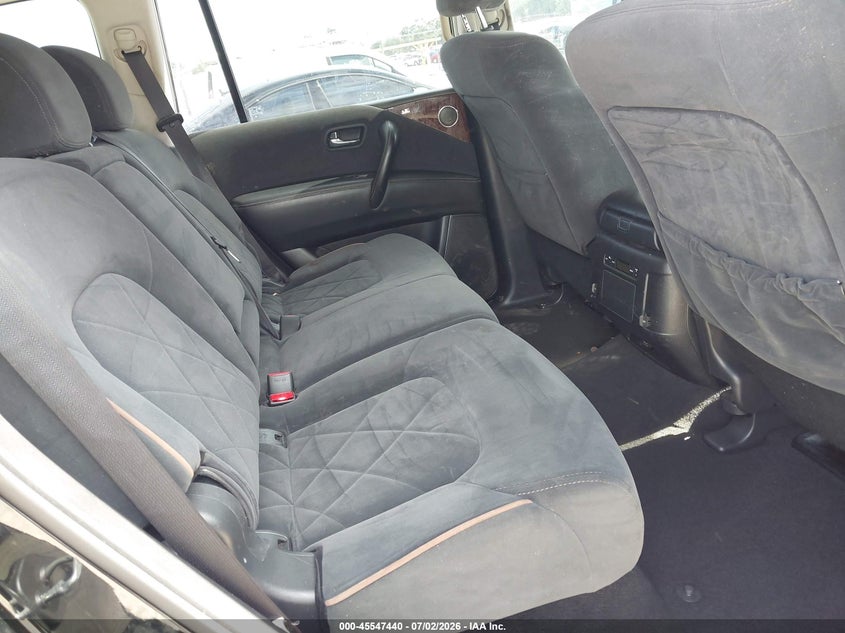 2019 Nissan Armada VIN JN8AY2ND3K9087335 IAAI salvage auction — ENGINE DAMAGE, Clear (Florida), sold $4,500 on 2026-07-22 (photo 8)