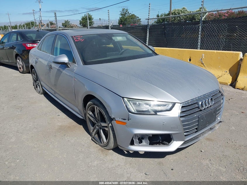 2017 Audi A4 VIN WAUENAF48HN039468 IAAI salvage auction — NORMAL WEAR, App For Dup Clear (California), sold $3,125 on 2026-07-20 (photo 6)