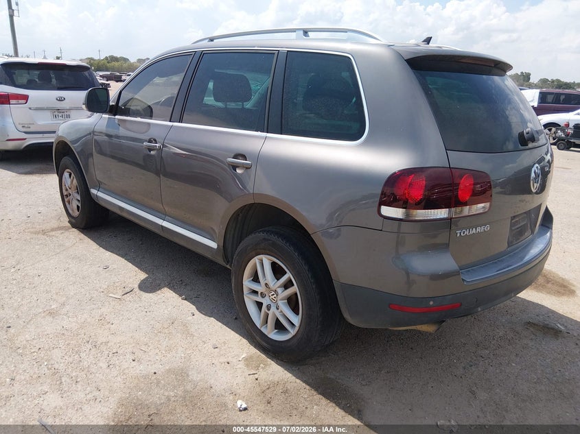2008 Volkswagen Touareg VIN WVGBE77L58D035068 IAAI salvage auction — NORMAL WEAR, Original (Texas), sold $450 on 2026-08-05 (photo 3)
