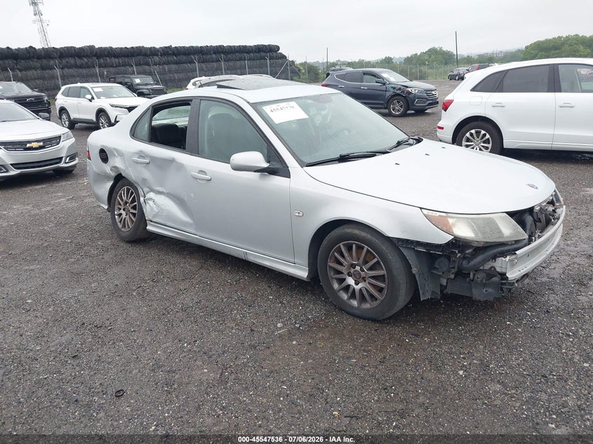 2008 Saab 9-3 VIN YS3FB49Y781115813 IAAI salvage auction — FRONT & REAR, Salvage (Pennsylvania), sold $300 on 2026-07-22 (photo 1)