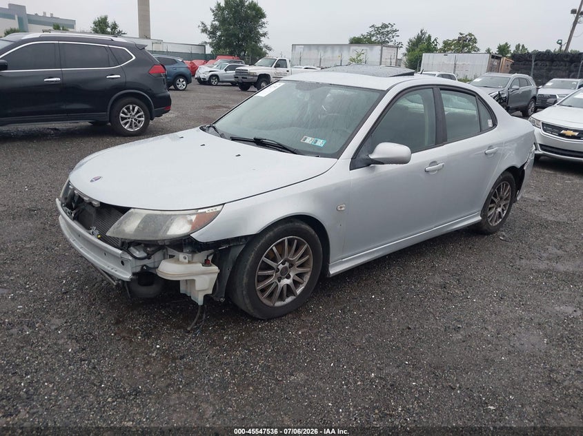 2008 Saab 9-3 VIN YS3FB49Y781115813 IAAI salvage auction — FRONT & REAR, Salvage (Pennsylvania), sold $300 on 2026-07-22 (photo 2)