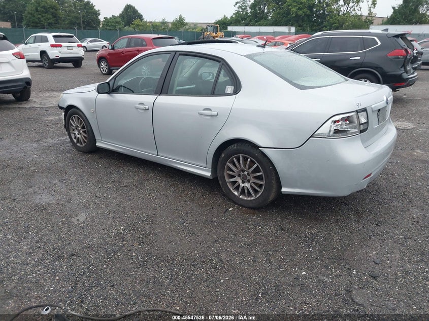 2008 Saab 9-3 VIN YS3FB49Y781115813 IAAI salvage auction — FRONT & REAR, Salvage (Pennsylvania), sold $300 on 2026-07-22 (photo 3)