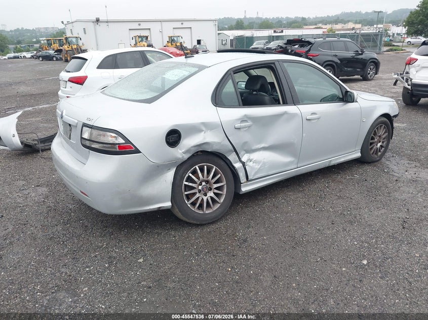 2008 Saab 9-3 VIN YS3FB49Y781115813 IAAI salvage auction — FRONT & REAR, Salvage (Pennsylvania), sold $300 on 2026-07-22 (photo 4)