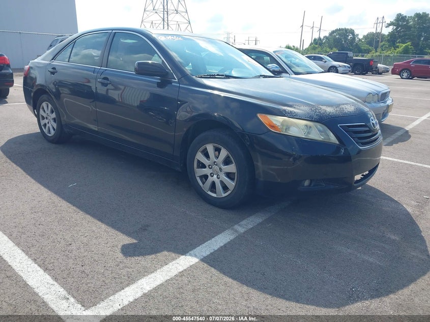 2007 Toyota Camry VIN JTNBE46K873110096 IAAI salvage auction — NORMAL WEAR, Clear (Tennessee), sold $25 on 2026-07-28 (photo 1)