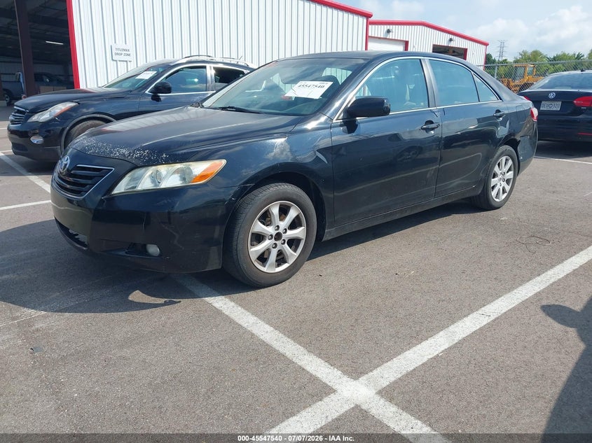 2007 Toyota Camry VIN JTNBE46K873110096 IAAI salvage auction — NORMAL WEAR, Clear (Tennessee), sold $25 on 2026-07-28 (photo 2)