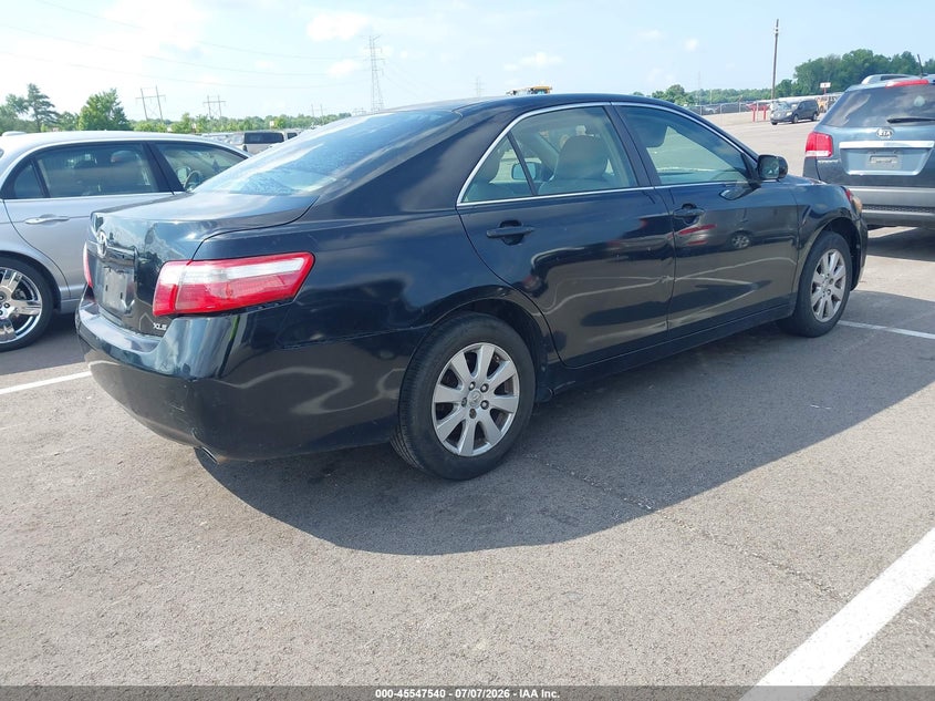 2007 Toyota Camry VIN JTNBE46K873110096 IAAI salvage auction — NORMAL WEAR, Clear (Tennessee), sold $25 on 2026-07-28 (photo 4)