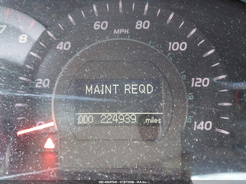 2007 Toyota Camry VIN JTNBE46K873110096 IAAI salvage auction — NORMAL WEAR, Clear (Tennessee), sold $25 on 2026-07-28 (photo 7)