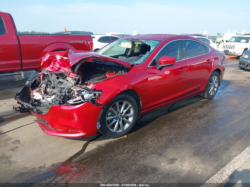 2021 Mazda 6 VIN JM1GL1UM2M1607445 IAAI salvage auction — FRONT END, Salvage Title, sold $450 on 2026-09-02 (photo 2)