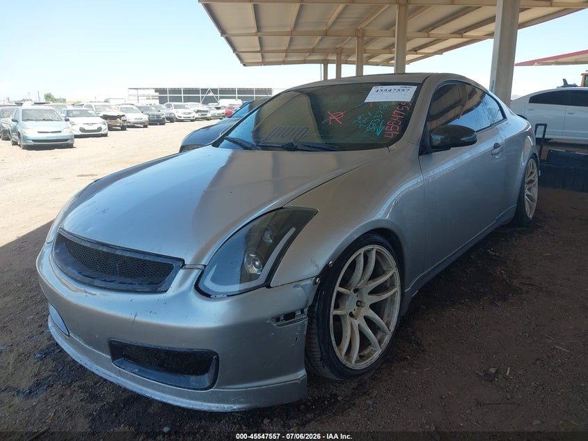 2004 Infiniti G35 VIN JNKCV54E74M823376 IAAI salvage auction — NORMAL WEAR, Restored (Arizona), sold $25 on 2026-07-21 (photo 2)