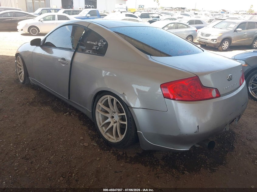 2004 Infiniti G35 VIN JNKCV54E74M823376 IAAI salvage auction — NORMAL WEAR, Restored (Arizona), sold $25 on 2026-07-21 (photo 3)