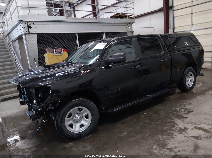 2026 Ram 1500 VIN 1C6SRFNP9TN224745 IAAI salvage auction — FRONT & REAR, Clear (Utah), sold $21,100 on 2026-07-31 (photo 2)