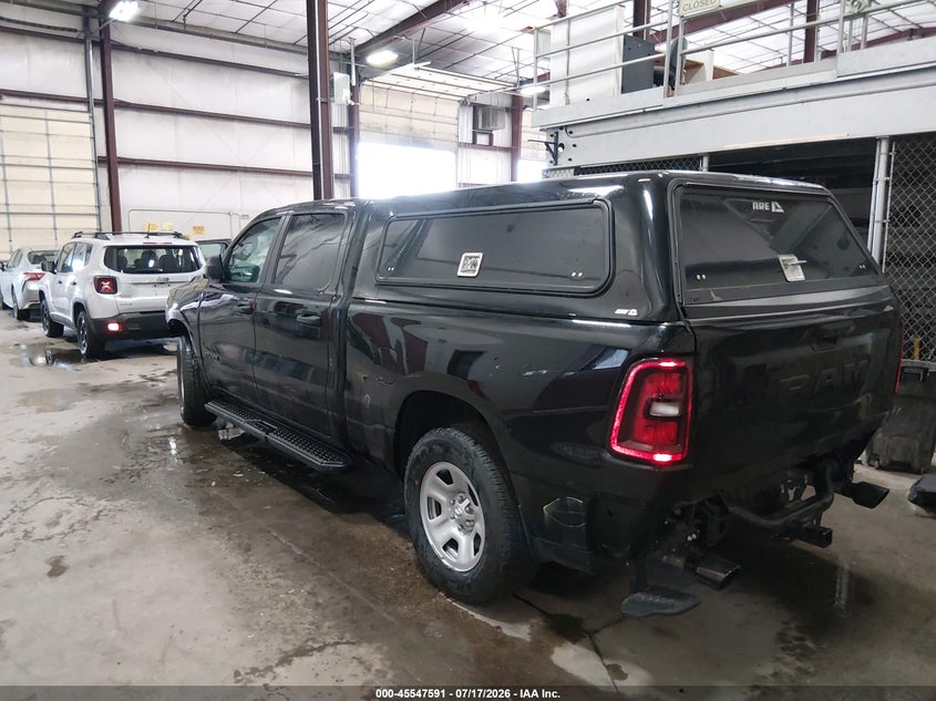 2026 Ram 1500 VIN 1C6SRFNP9TN224745 IAAI salvage auction — FRONT & REAR, Clear (Utah), sold $21,100 on 2026-07-31 (photo 3)