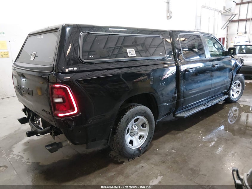 2026 Ram 1500 VIN 1C6SRFNP9TN224745 IAAI salvage auction — FRONT & REAR, Clear (Utah), sold $21,100 on 2026-07-31 (photo 4)
