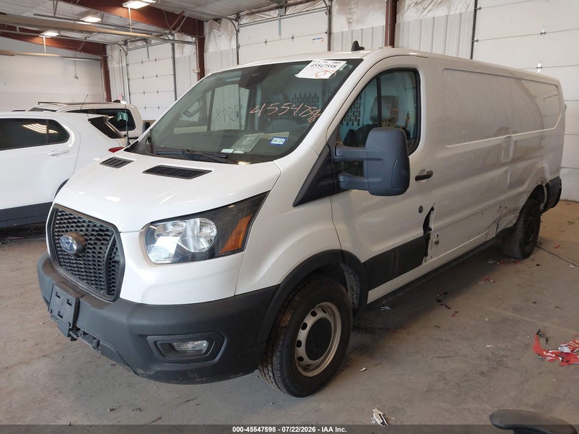 2021 Ford Transit-250 VIN 1FTBR1Y8XMKA76429 IAAI salvage auction — LEFT & RIGHT, Clear (Michigan), sold $11,000 on 2026-07-28 (photo 2)