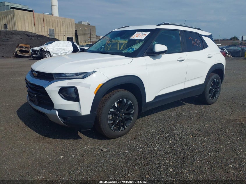 2023 Chevrolet Trailblazer VIN KL79MRSL7PB037890 IAAI salvage auction — REAR END, Clear (New Jersey), sold $5,900 on 2026-07-20 (photo 2)