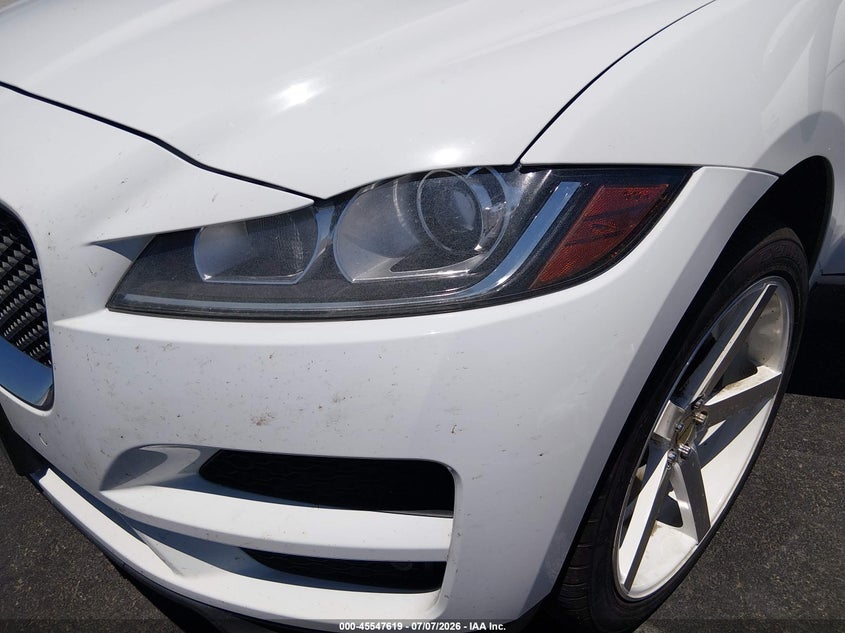 2020 Jaguar F-pace VIN SADCJ2FX3LA617776 IAAI salvage auction — NORMAL WEAR, Clear (Texas), sold $3,050 on 2026-07-31 (photo 6)