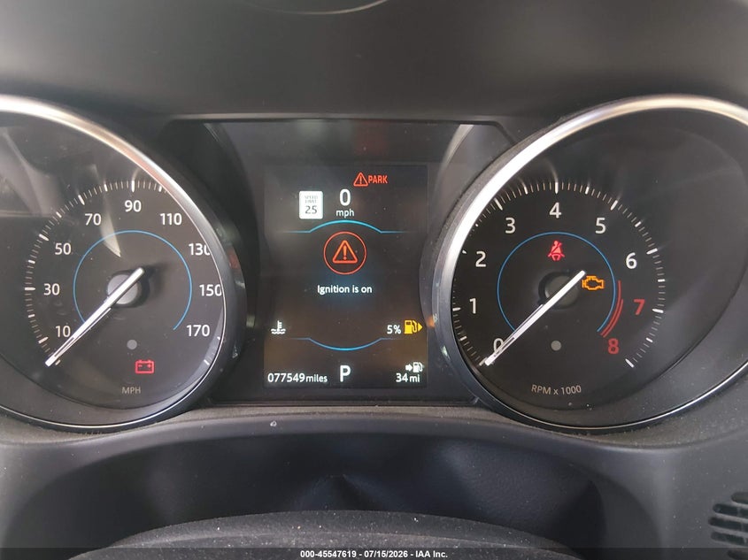 2020 Jaguar F-pace VIN SADCJ2FX3LA617776 IAAI salvage auction — NORMAL WEAR, Clear (Texas), sold $3,050 on 2026-07-31 (photo 7)