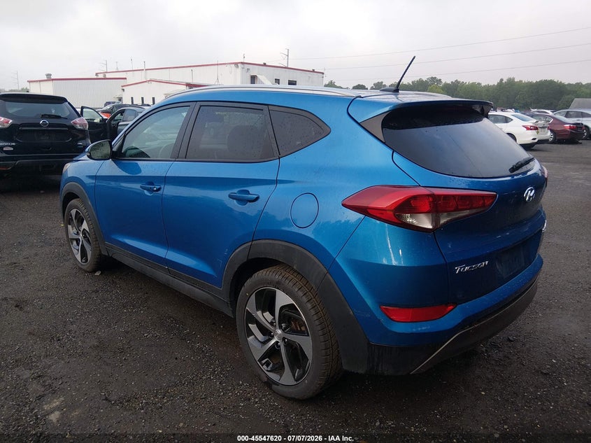 2016 Hyundai Tucson VIN KM8J3CA25GU128665 IAAI salvage auction — NORMAL WEAR, Clear (Maryland), sold $3,600 on 2026-07-15 (photo 3)