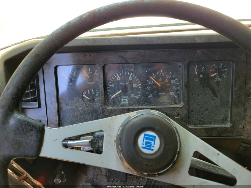 1995 White/gmc Aero VIN 4V1WDBJG6SN696053 IAAI salvage auction — NORMAL WEAR, Clear-Dealer Only (North Carolina), sold $1,900 on 2026-07-14 (photo 7)