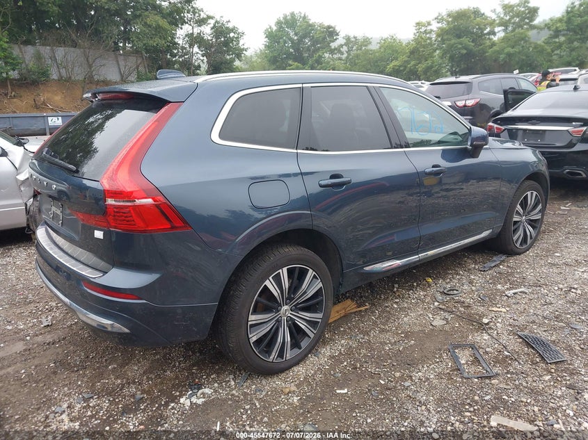 2022 Volvo Xc60 VIN YV4BR0DL3N1986478 IAAI salvage auction — FRONT END, Salvage (Pennsylvania), sold $11,000 on 2026-07-29 (photo 4)