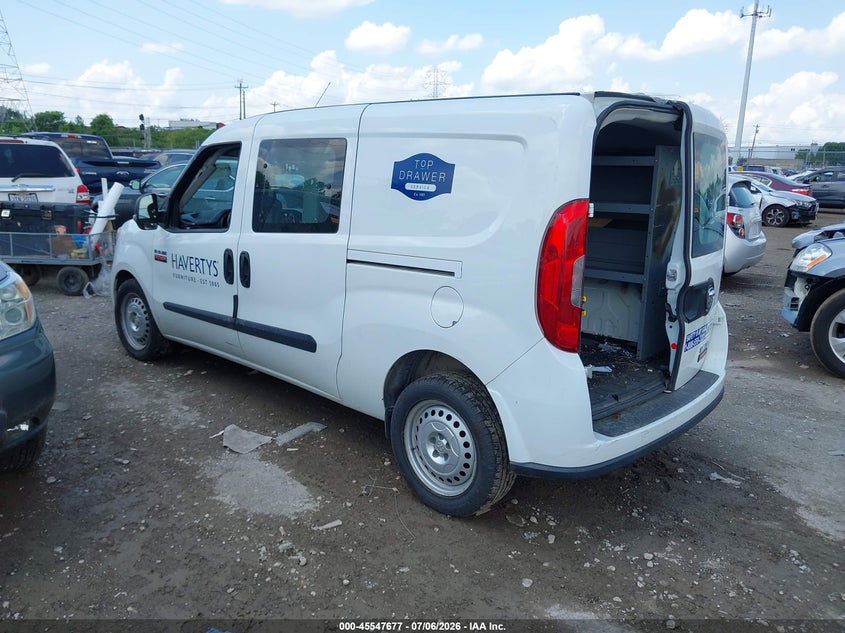 2022 Ram Promaster city VIN ZFBHRFAB1N6W71759 IAAI salvage auction — NORMAL WEAR, Original (Ohio), sold $3,500 on 2026-07-30 (photo 3)