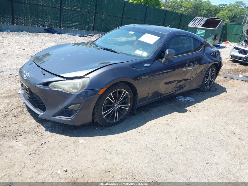 2013 Scion Fr-s VIN JF1ZNAA11D1722895 IAAI salvage auction — REAR END, Mv-907A (New York), sold $550 on 2026-07-28 (photo 2)
