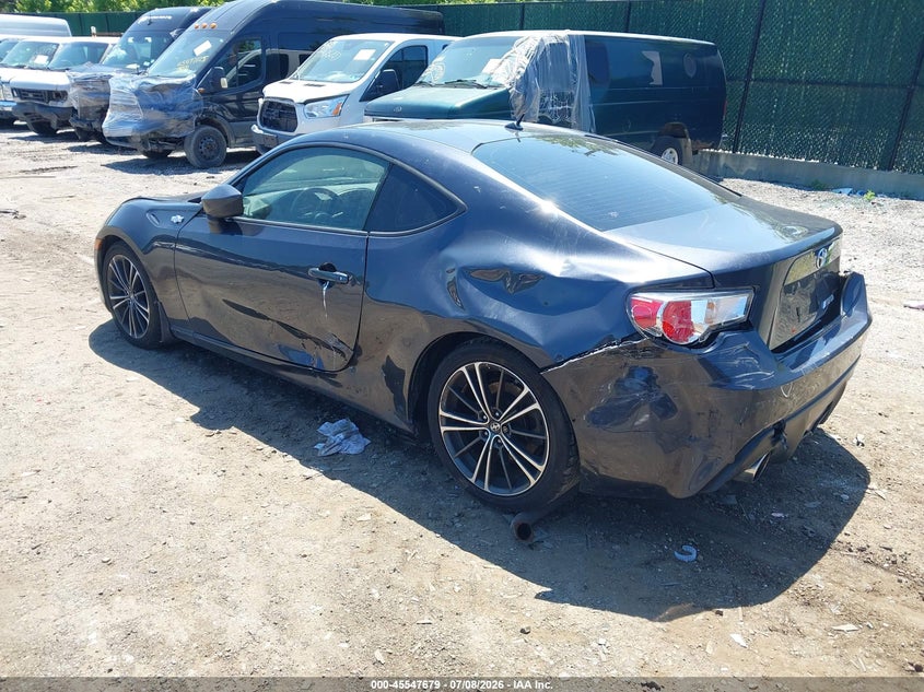 2013 Scion Fr-s VIN JF1ZNAA11D1722895 IAAI salvage auction — REAR END, Mv-907A (New York), sold $550 on 2026-07-28 (photo 3)