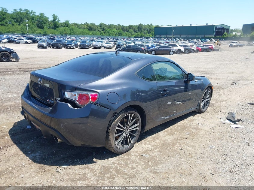 2013 Scion Fr-s VIN JF1ZNAA11D1722895 IAAI salvage auction — REAR END, Mv-907A (New York), sold $550 on 2026-07-28 (photo 4)