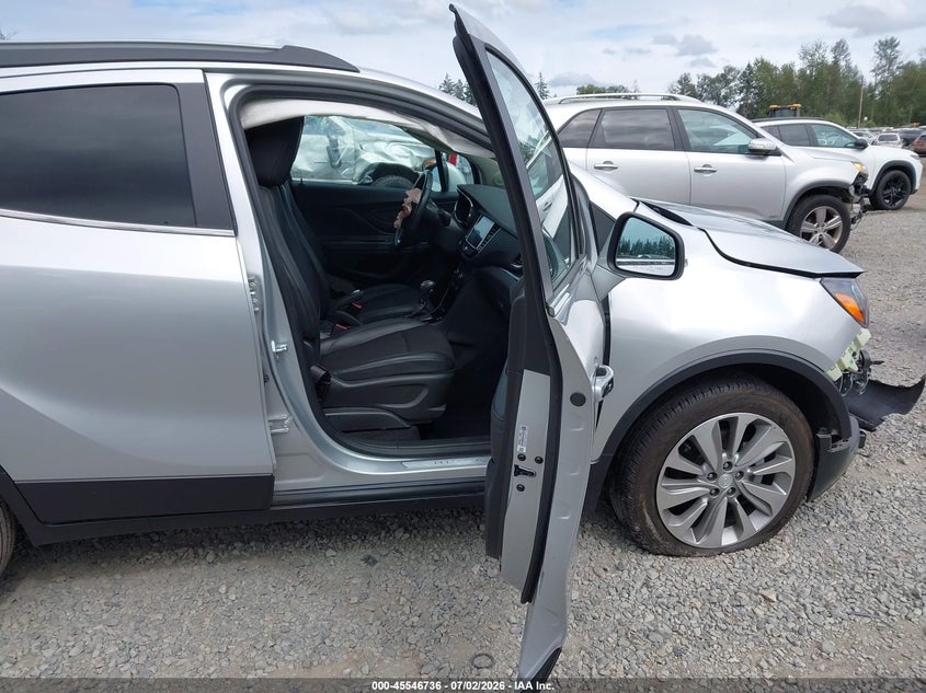 2018 Buick Encore VIN KL4CJASB4JB695551 IAAI salvage auction — FRONT END, Salvage Title, sold $1,250 on 2026-07-29 (photo 5)