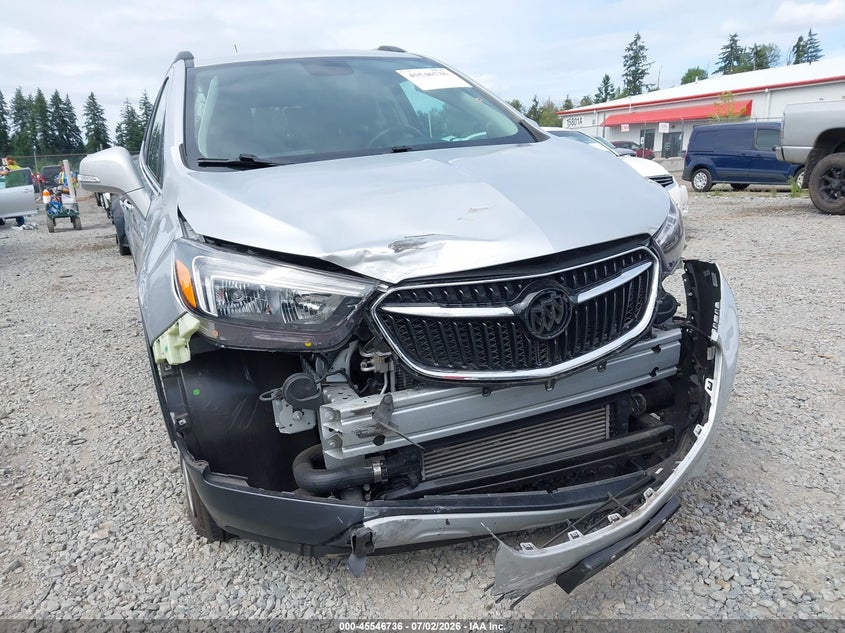 2018 Buick Encore VIN KL4CJASB4JB695551 IAAI salvage auction — FRONT END, Salvage Title, sold $1,250 on 2026-07-29 (photo 6)