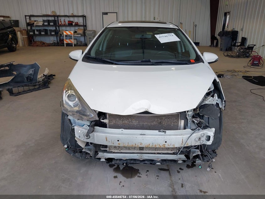 2015 Toyota Prius c VIN JTDKDTB39F1111543 IAAI salvage auction — FRONT END, Salvage (Utah), sold $2,500 on 2026-07-27 (photo 6)