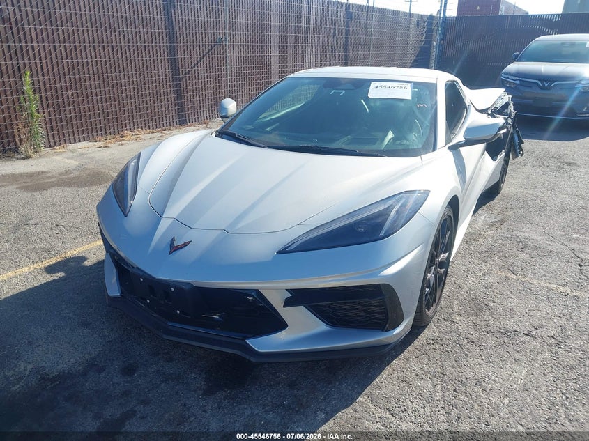 2024 Chevrolet Corvette VIN 1G1YC3D48R5105130 IAAI salvage auction — REAR END, Salvage (California), sold $19,000 on 2026-07-29 (photo 2)