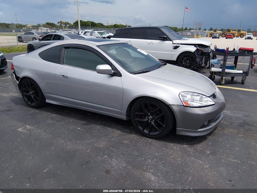 2005 Acura Rsx VIN JH4DC548X5S005688 IAAI salvage auction — REAR END, Rebuildable (Florida), sold $25 on 2026-07-23 (photo 1)