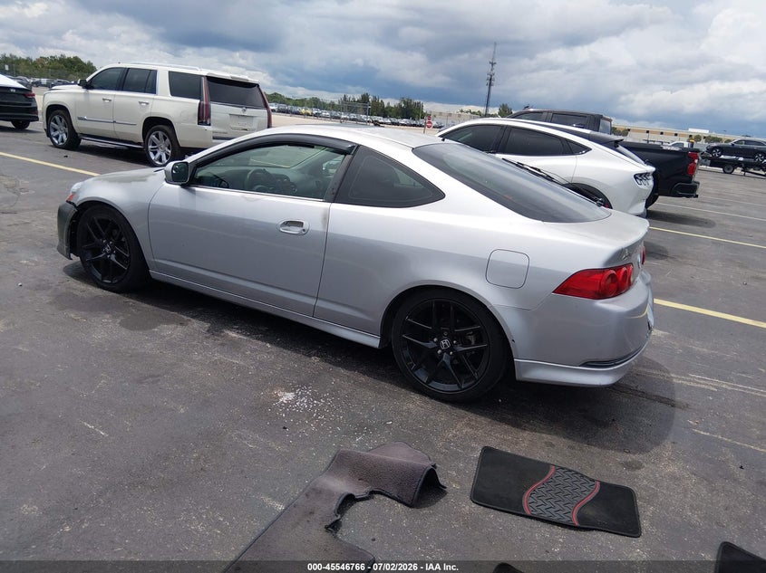 2005 Acura Rsx VIN JH4DC548X5S005688 IAAI salvage auction — REAR END, Rebuildable (Florida), sold $25 on 2026-07-23 (photo 3)