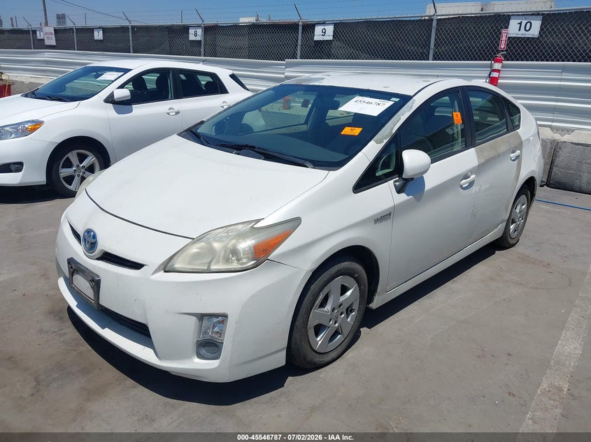2010 Toyota Prius VIN JTDKN3DUXA0050205 IAAI salvage auction — LEFT SIDE, Salvage (California), sold $950 on 2026-07-29 (photo 6)
