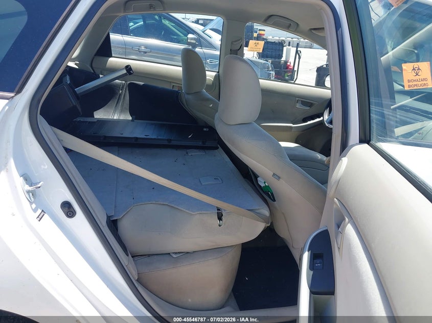 2010 Toyota Prius VIN JTDKN3DUXA0050205 IAAI salvage auction — LEFT SIDE, Salvage (California), sold $950 on 2026-07-29 (photo 8)