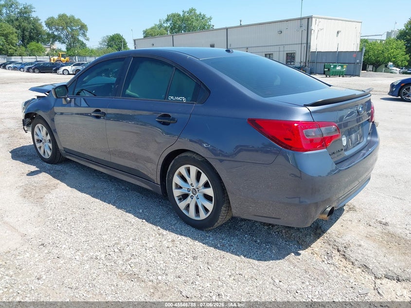 2015 Subaru LEGACY VIN 4S3BNBC66F3030374 IAAI salvage auction — FRONT END, Salvage Title, sold $475 on 2026-08-24 (photo 3)