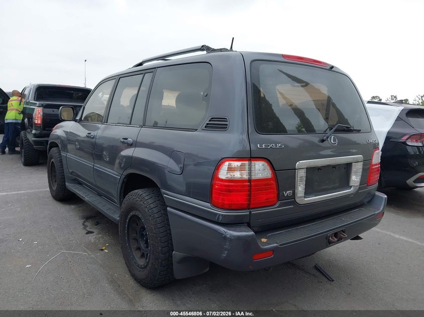 2003 Lexus Lx 470 VIN JTJHT00W233531599 IAAI salvage auction — FRONT END, Salvage (California), sold $5,000 on 2026-07-23 (photo 3)
