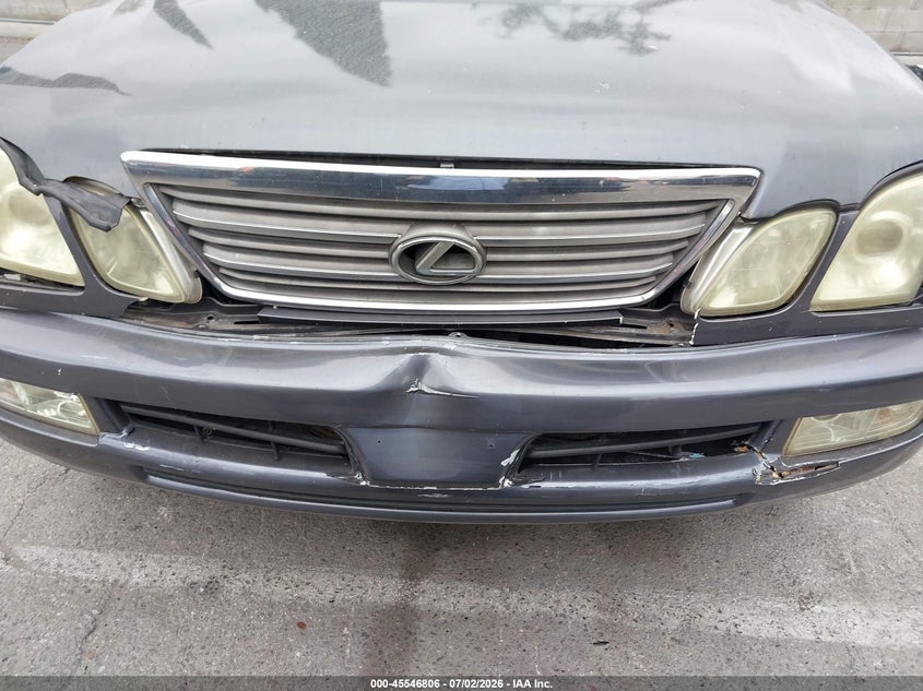 2003 Lexus Lx 470 VIN JTJHT00W233531599 IAAI salvage auction — FRONT END, Salvage (California), sold $5,000 on 2026-07-23 (photo 6)