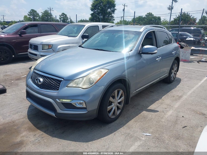 2016 Infiniti Qx50 VIN JN1BJ0RP2GM231185 IAAI salvage auction — NORMAL WEAR, Clear-Dealer Only (North Carolina), sold $1,700 on 2026-07-13 (photo 2)