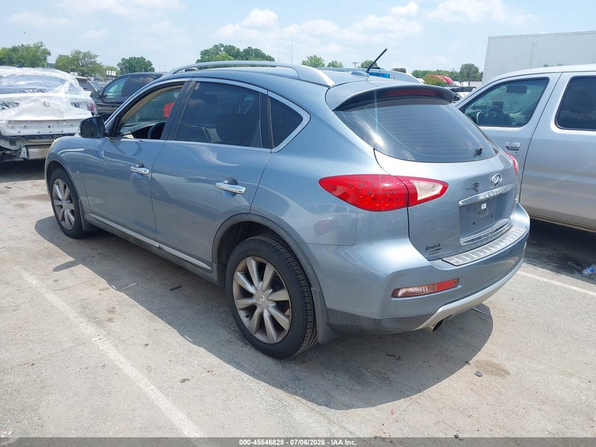 2016 Infiniti Qx50 VIN JN1BJ0RP2GM231185 IAAI salvage auction — NORMAL WEAR, Clear-Dealer Only (North Carolina), sold $1,700 on 2026-07-13 (photo 3)