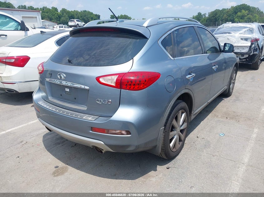 2016 Infiniti Qx50 VIN JN1BJ0RP2GM231185 IAAI salvage auction — NORMAL WEAR, Clear-Dealer Only (North Carolina), sold $1,700 on 2026-07-13 (photo 4)