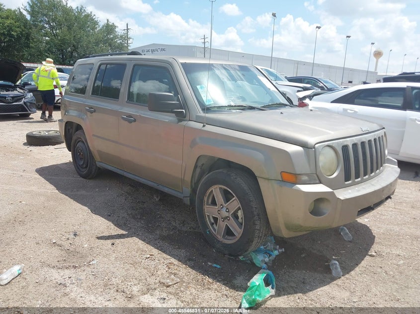 2007 Jeep Patriot VIN 1J8FF28W97D344743 IAAI salvage auction — FRONT END, Clear (Colorado), sold $125 on 2026-07-09 (photo 1)