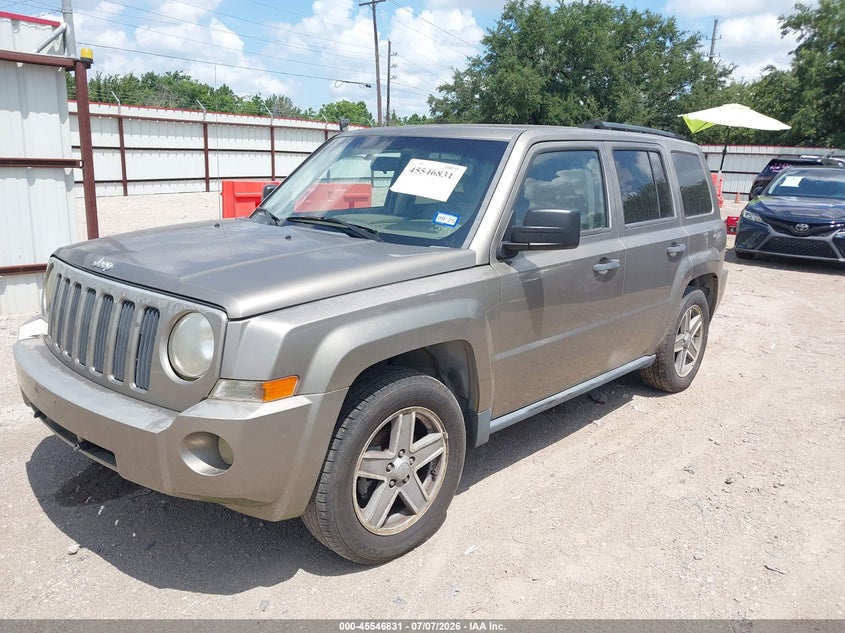 2007 Jeep Patriot VIN 1J8FF28W97D344743 IAAI salvage auction — FRONT END, Clear (Colorado), sold $125 on 2026-07-09 (photo 2)
